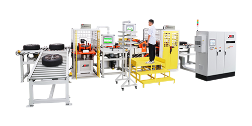 輪胎總成全自動(dòng)平衡流水線(xiàn) 輪胎總成全自動(dòng)平衡流水線(xiàn)